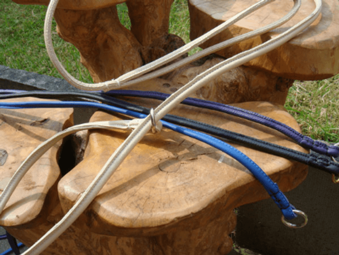 Jewlnick retrieverkobbel i skinn