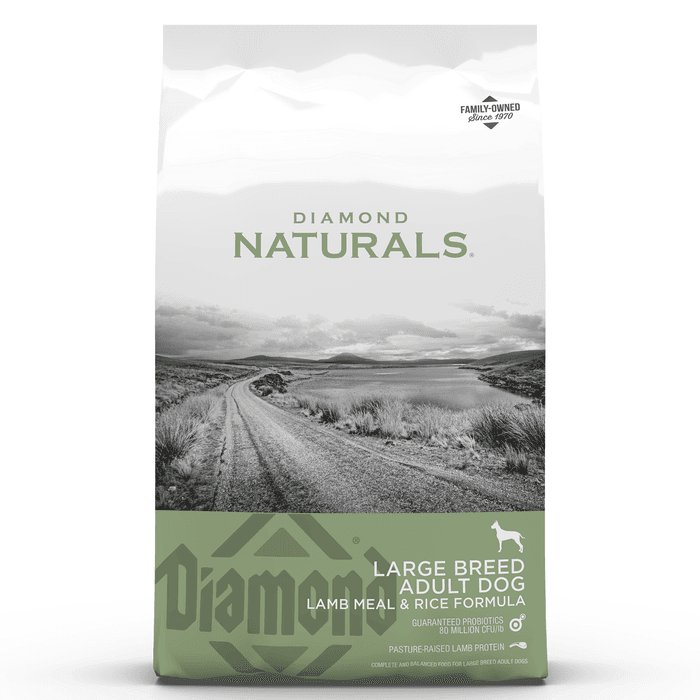 Diamond Naturals Large Breed Adult Lamb & Rice Hundefôr