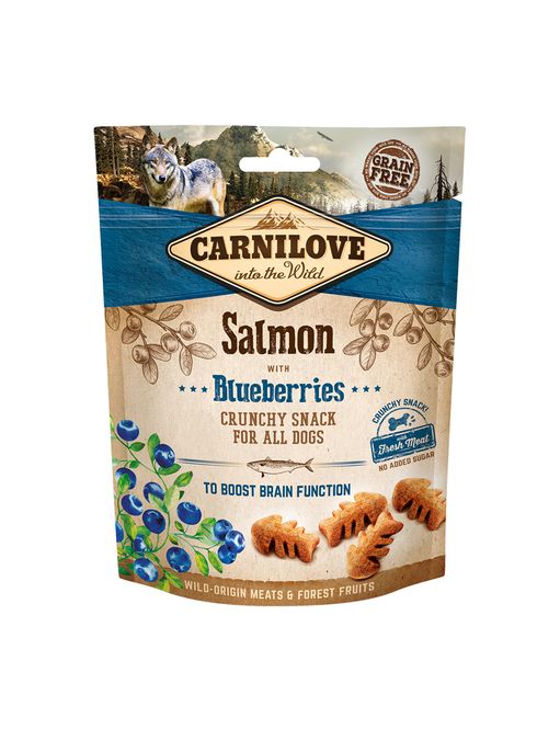 Hovedbilde Carnilove Crunchy Salmon with Blueberry godbit