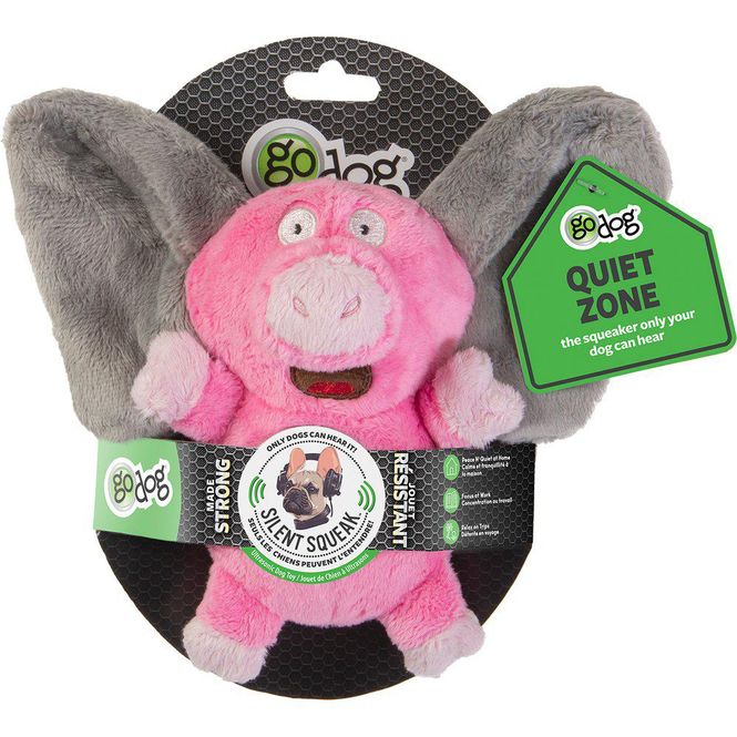 Hovedbilde Godog Silent Squeak Pig/Elephant