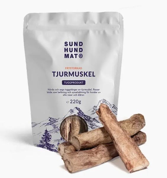 Hovedbilde Sund Hundmat® Tjurmuskel - oksemuskel