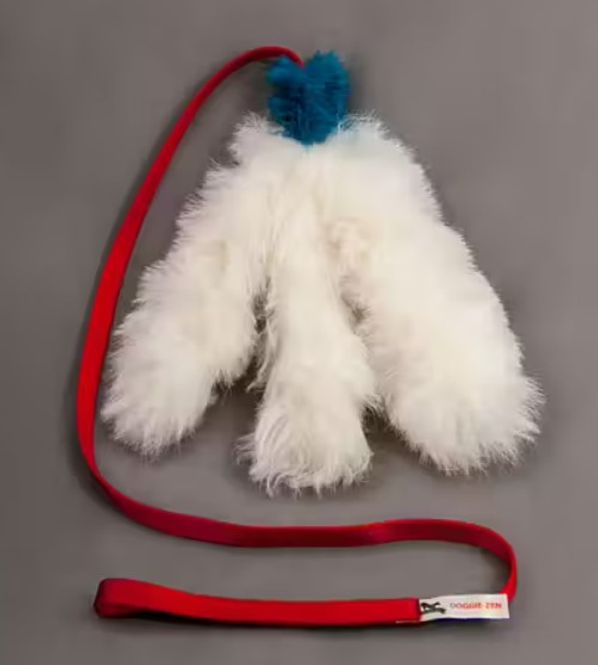 Hovedbilde Doggie-Zen Blekksprut med sauepels og langt ...